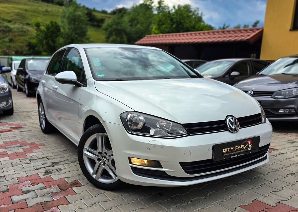 Vw Golf 7 Highline 2014 benzina Euro6 alb metalizat