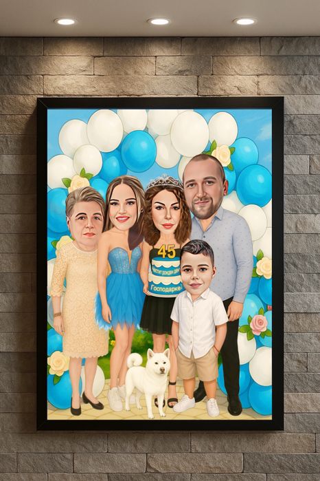 Карикатури,Шарж,Портрети - промо цени