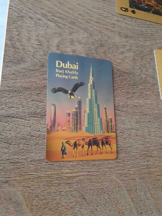 Carti de poker din aur din Dubai | Perfect pentru cadou