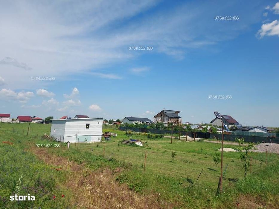 Teren construibil intravilan zona de lacuri din comuna Berceni IF