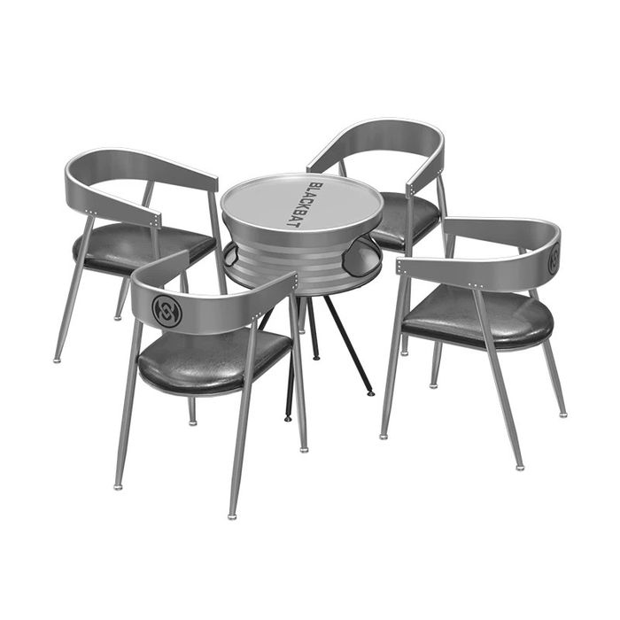 Столы и стулья в индустриальном стиле