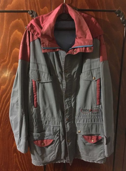 Geaca de primavara-toamna, de ploaie, cu gluga (Unisex, marime 50)