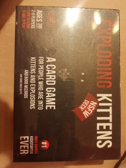 Забавни парти игра с карти Card Exploding Kittens , Impoding kittens