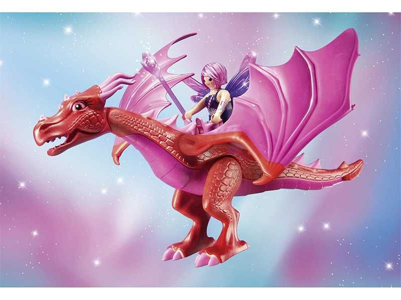 НОВИ! Playmobil 71586 Мама Дракон с бебе Дракон и фея