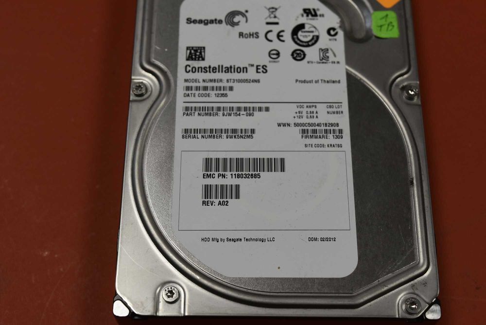 1 TB 3.5 inch HDD - диск за данни Seagate Constellation ES