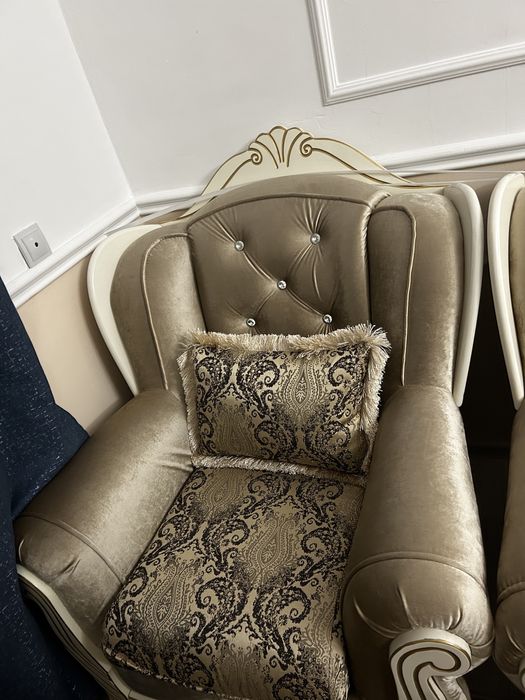 Диван с 2 креслами королевский