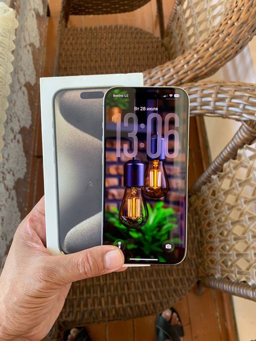 Продам iPhone 15 Pro 128GB Sim телефон в хорошем состоянии.