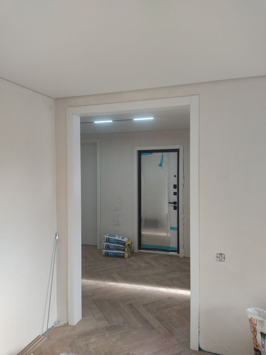 Установка дверей.