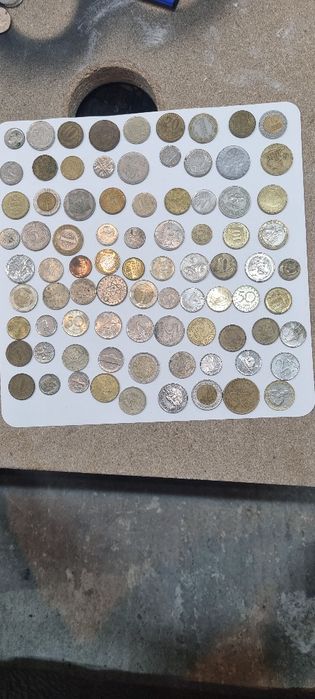 Monede vechi din diferite  țări