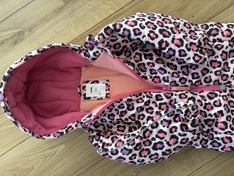 Детски розов ски космонавт