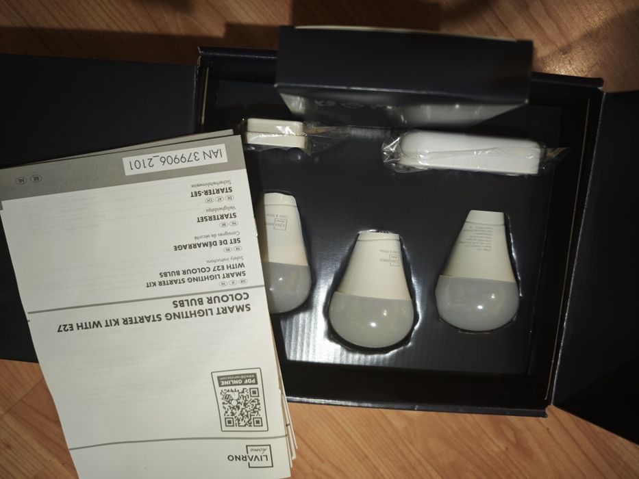 Комплект Smart Home Livarno – смарт осветление стартов пакет