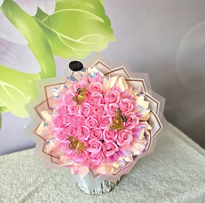 Buchete trandafiri de sapun