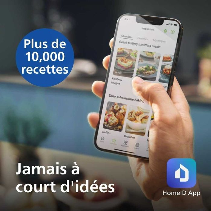 Philips Airfryer серия 2000 - 13 опции за приготвяне, 6,2 л (NA230/00)