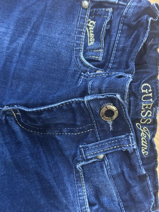 Сет за 3годишно момиченце Guess дънки Polo ralph Louren пуловер