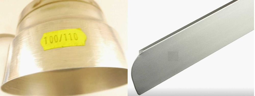 Муфа / Редуктор за въздуховод  Ø100 /Ø110; Лайсна за плот, 28 мм/60 мм