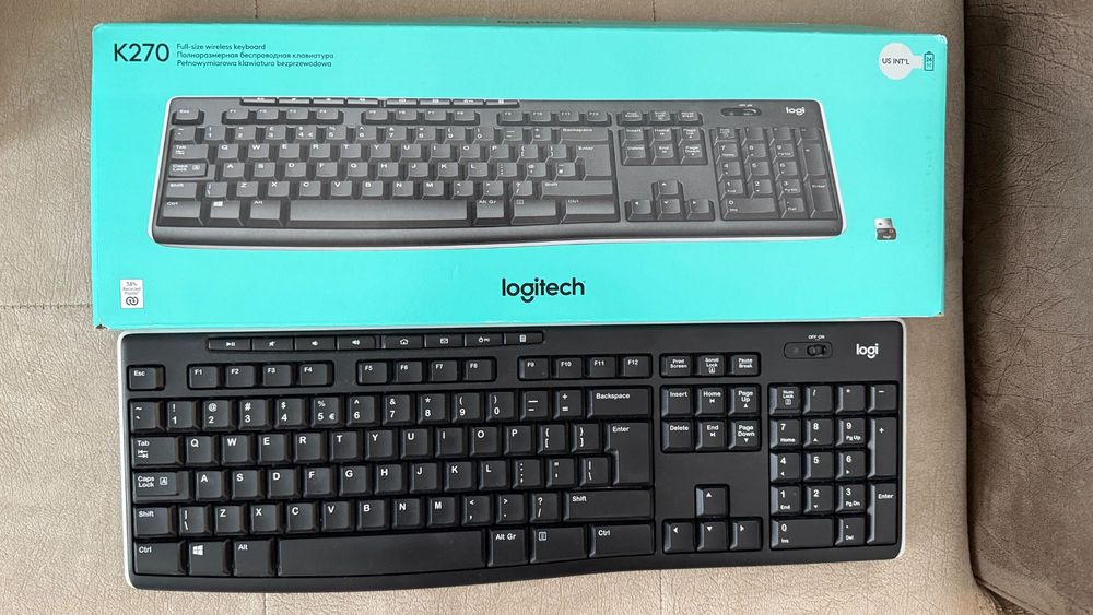 Logitech K270 Безжична Клавиатура