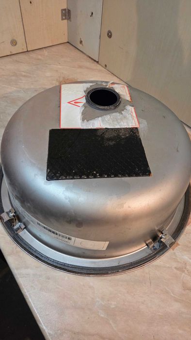 Мивка за кухня алпака кръгла плюс подарък сифон.