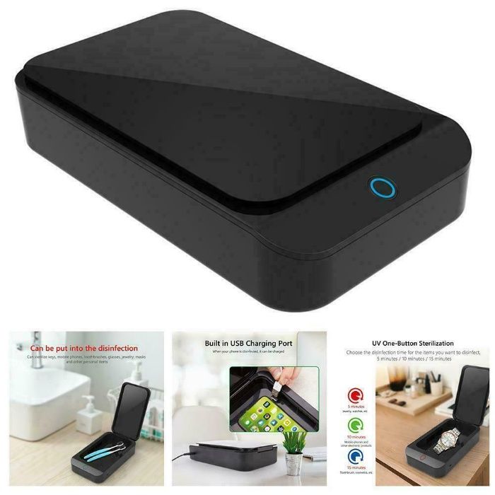 Sterilizator UV telefon mobil,Bijuterii,Ceas
