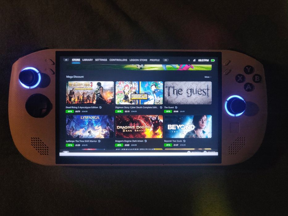 Lenovo Legion go s white amd z2 go