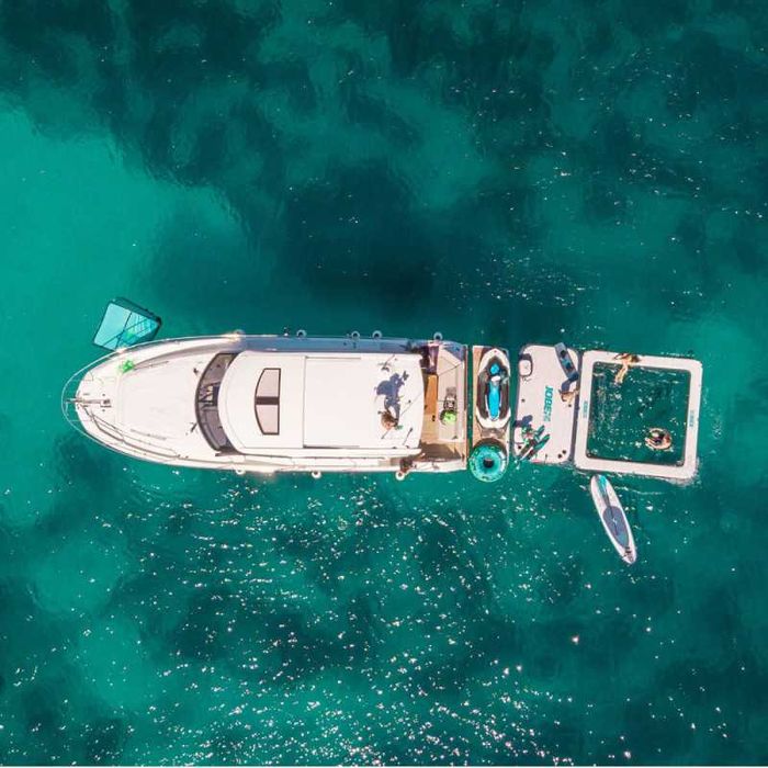 Надуваем Басейн тип Инфинити (JOBE) 4х4м