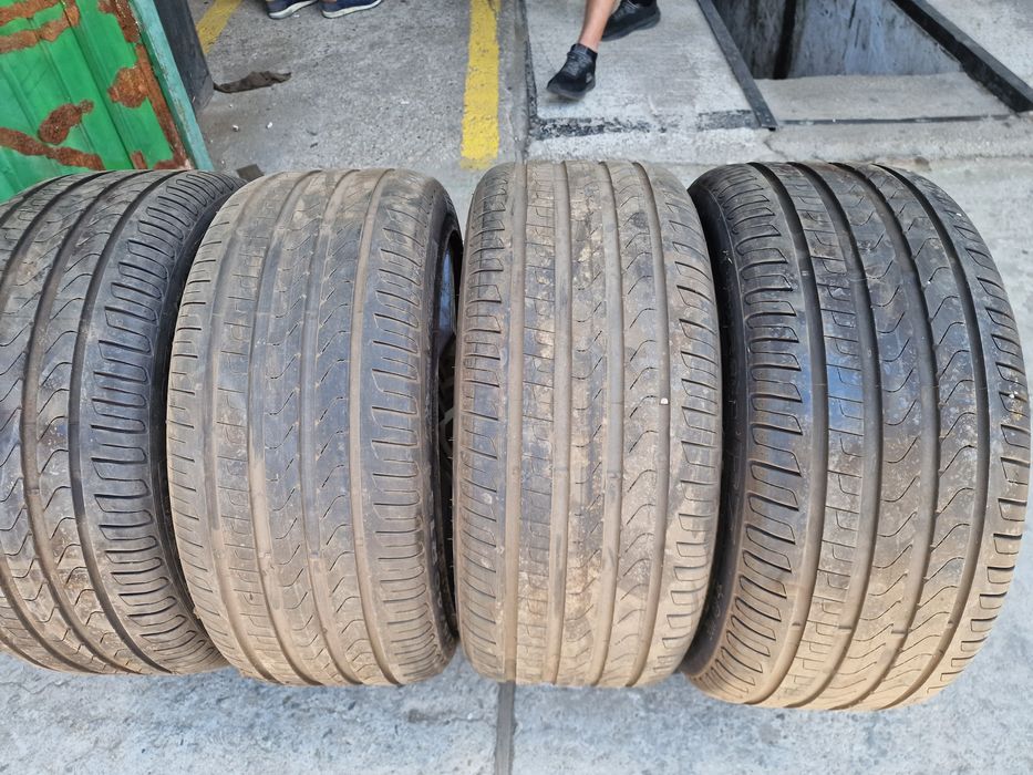 Anvelope cu jante 275/40R18 Pirelli, originale Mercedes AMG