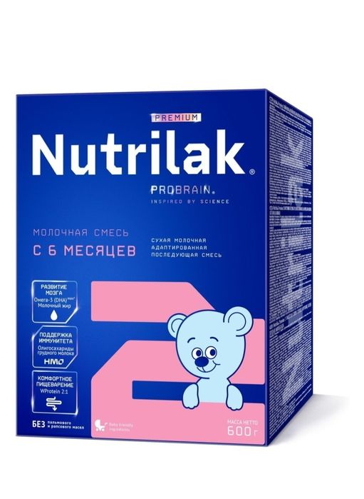 Nutrilak 600гр с 6 месяца