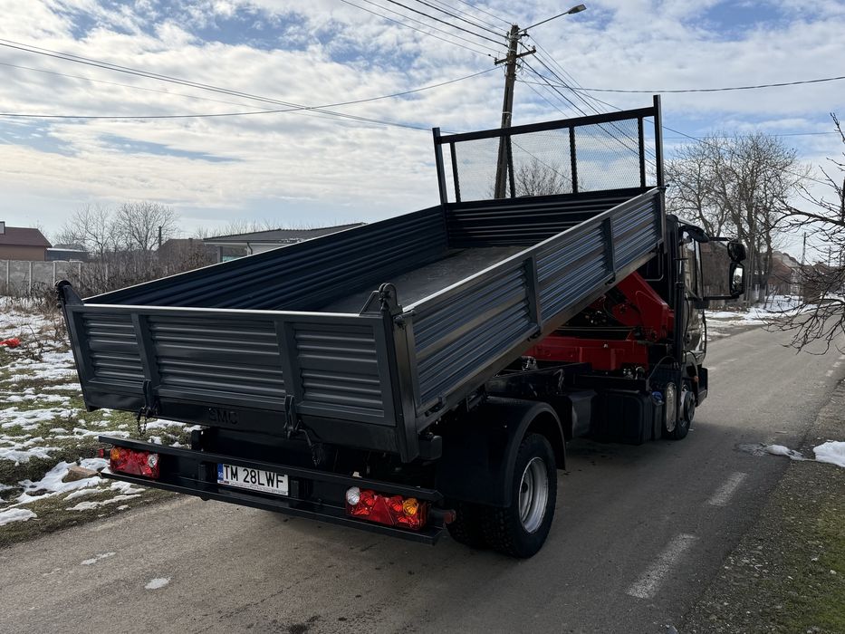 Iveco EuroCargo Basculabil+Macara 2011 Euro 5