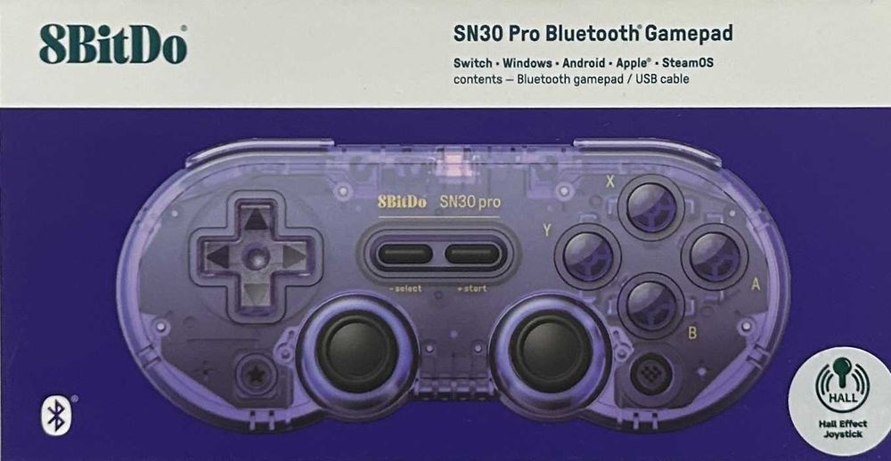Gamepad 8BitDo SN30 Pro Bluetooth wireless [#21656#]