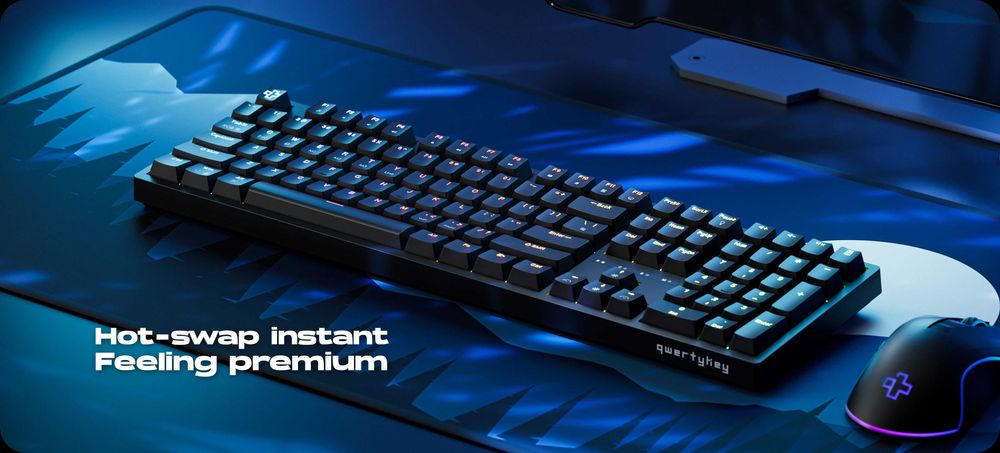 Tastatura Gaming QwertyKey H100 Wireless NOUA