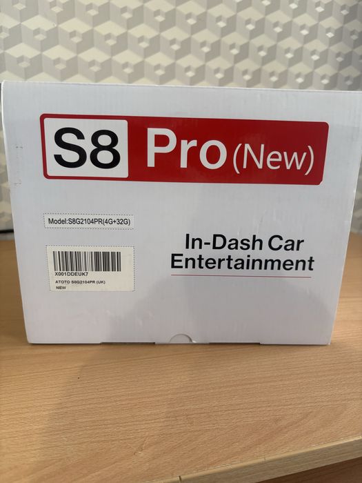 ATOTO S8 Pro 10.1” – S8G2104PR 4G+32GB – NOU, SIGILAT