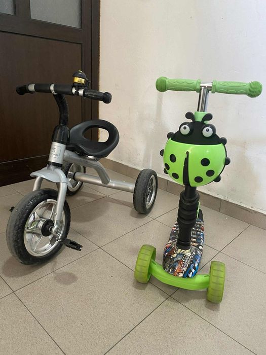 Детска тротинетка и триколка
