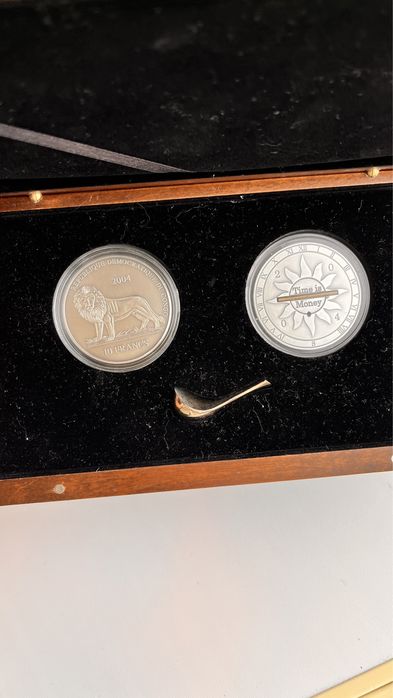 Набор из двух монет Либерия