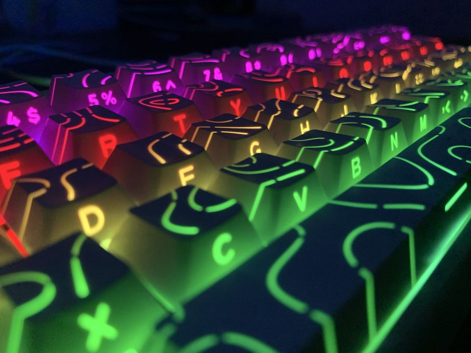 Tastatura magnetica aula hero 68he (hall efect/analog)