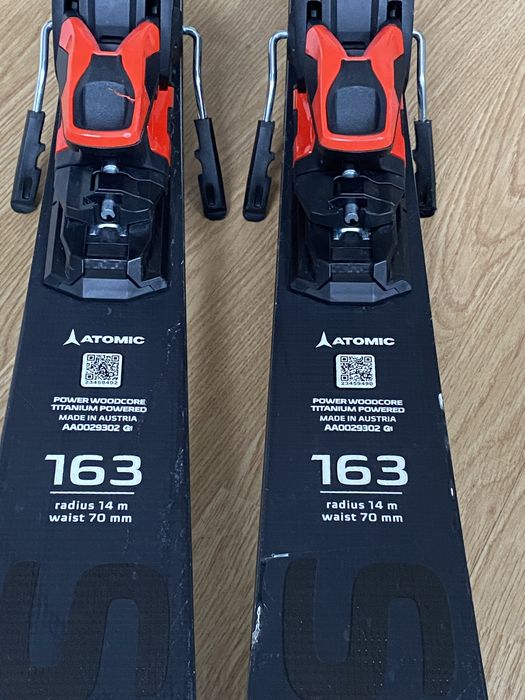 Schiuri unisex Atomic Redster SX - 163cm