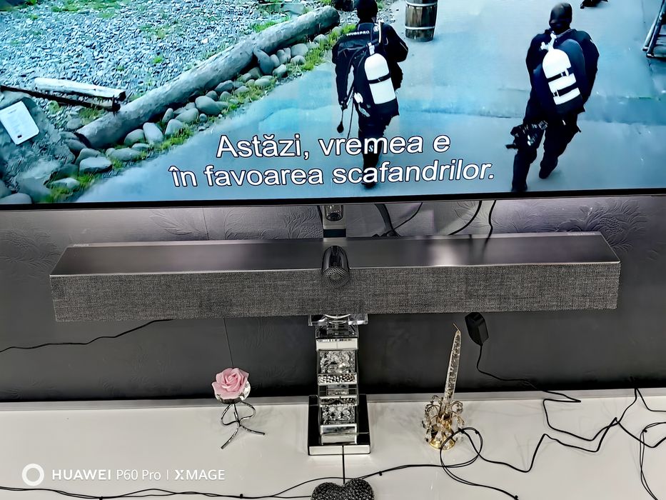 Tv oled 139 cm Phillips, seria 900,garanție 03.2028