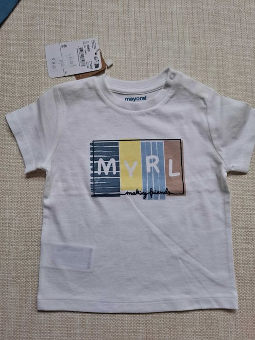 Две нови тениски на Mayoral, размер 80см