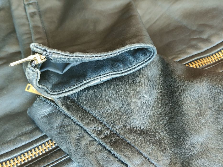 Geacă damă piele Massimo Dutti originală