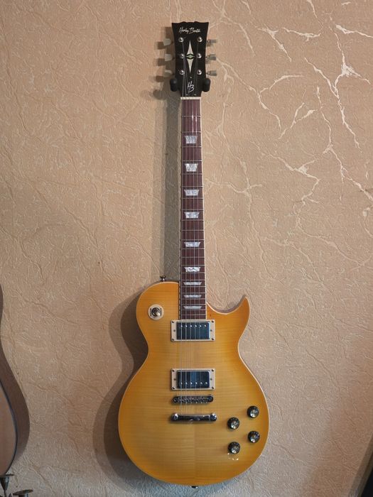 Harley Benton SC-450 Plus Lemon Drop (Отстроена, с отсечками)