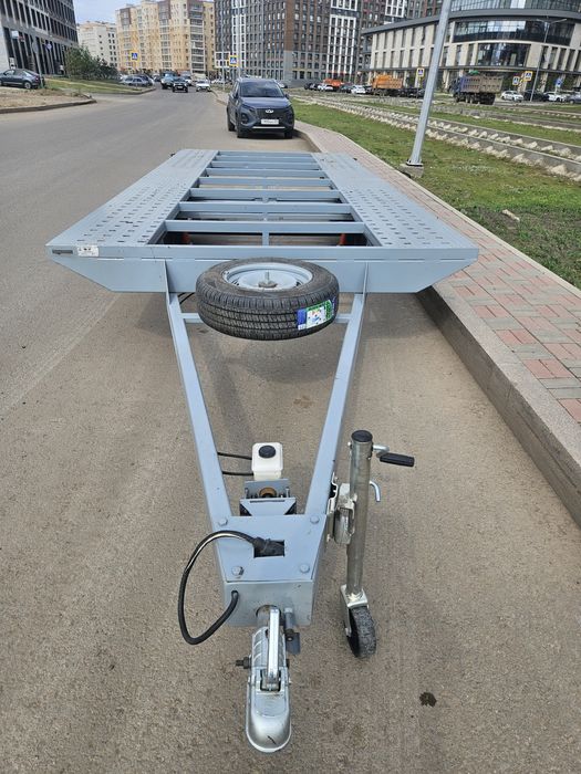 Прицеп двухосный лафет площадка