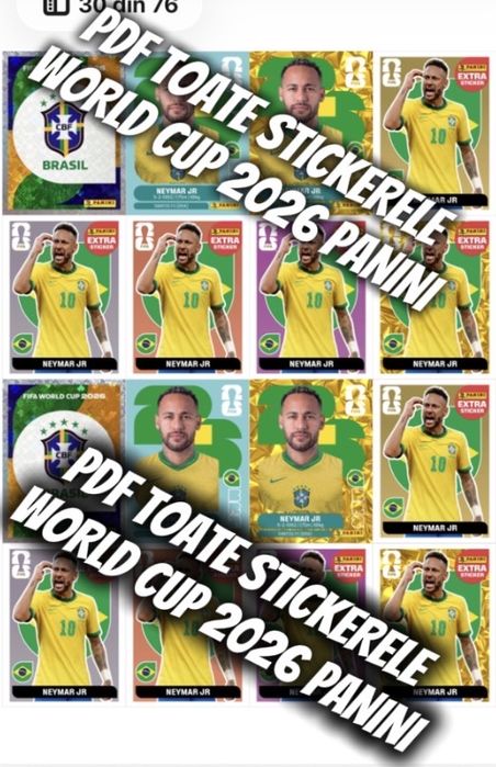 PDF colectia Panini World Cup 2026
