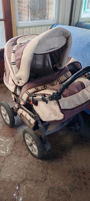 Детская коляска, зима-лето