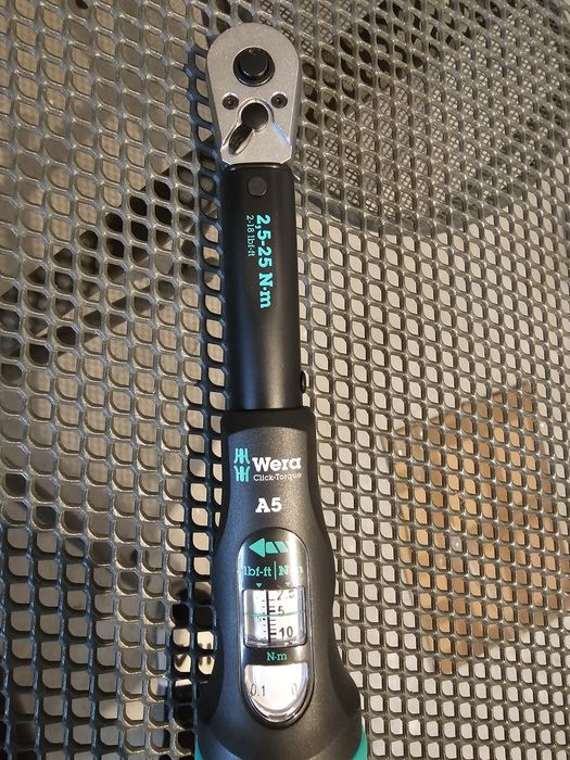 Cheie dinamometrica WERA 0507560001 CLICK TORQUE  A 5 cu clichet