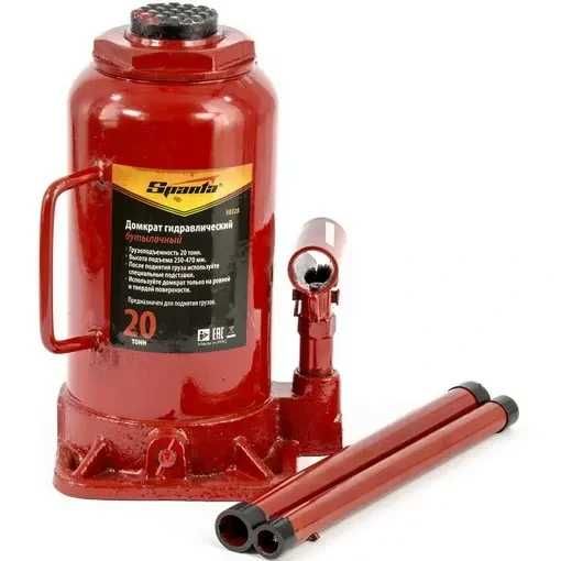Домкрат бутылочный грузоподъемностью 50, 100 тонн
