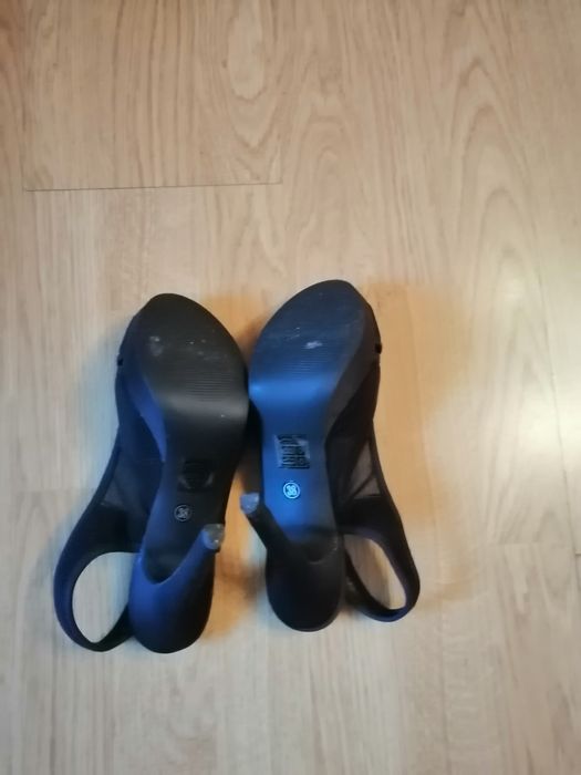 Sandale negre, mărime 38