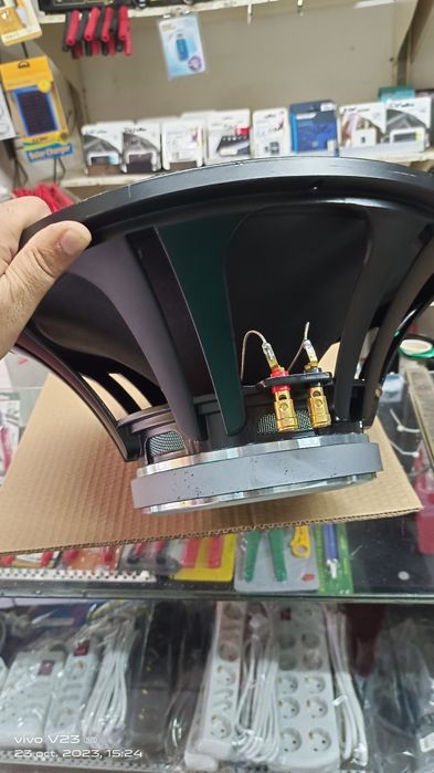 Vând difuzoare de 15inch 38cm cadru aluminiu