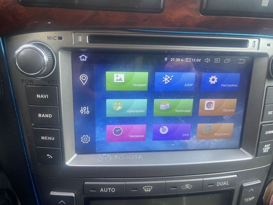 Мултимедия за тойота авенсис т25