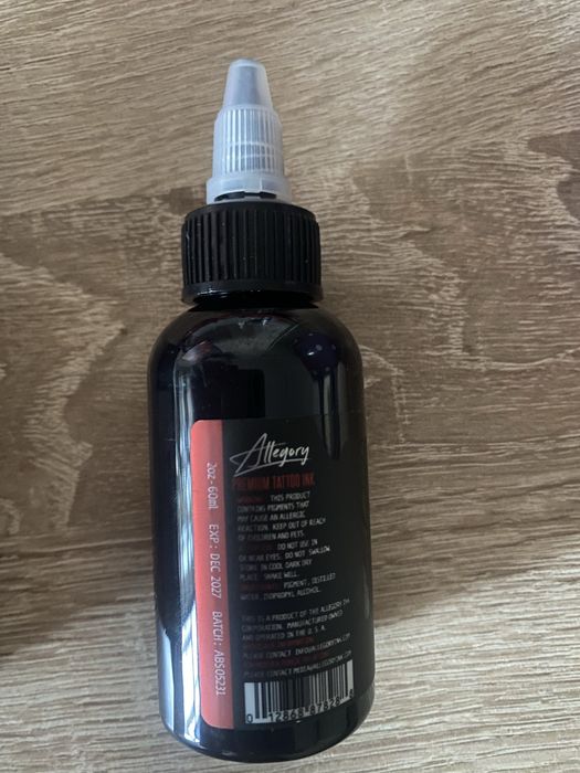 Краска для тату черная