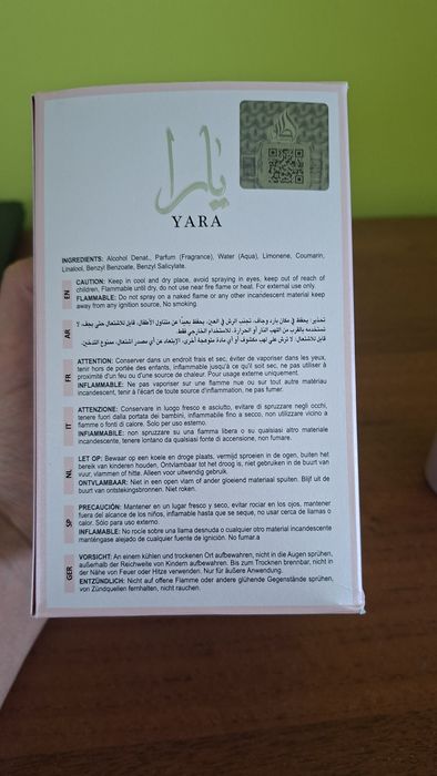 Lattafa Yara 40ml