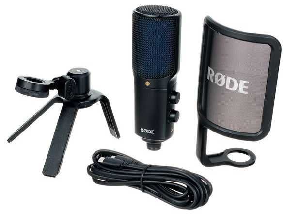 Микрофон Rode NT-USB+ черный