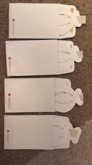 Cutii, ambalaje,pungute bijuterii Millefiori,Splendor, Gift card